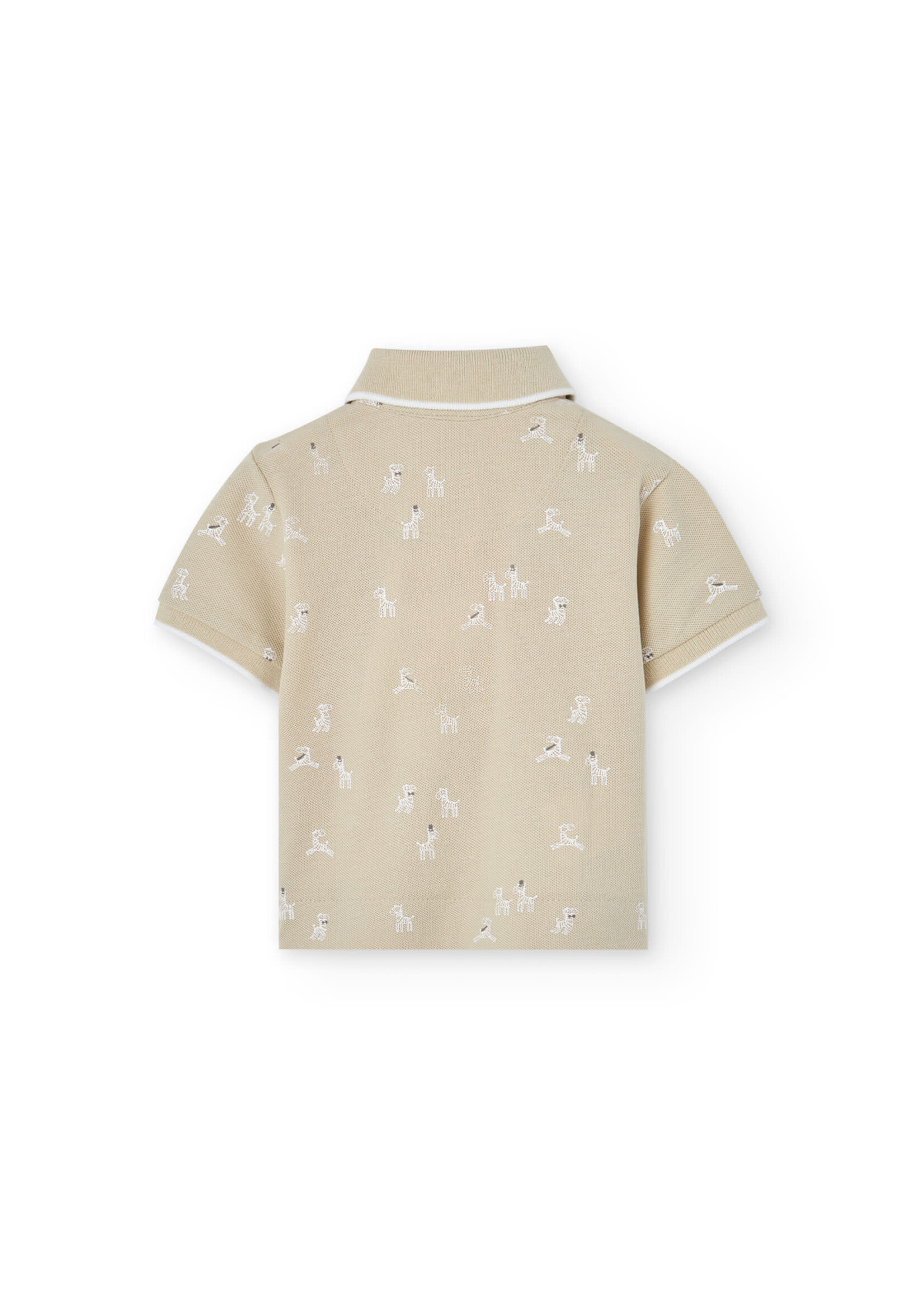 Boboli Boboli Pique polo for boy -BCI print 711098