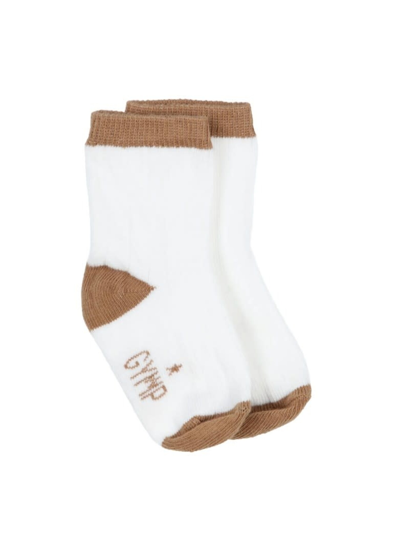 GYMP GYMP Socks Kite Two Colours White - Beige 05-5246-20