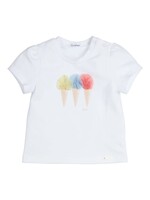 GYMP GYMP T-shirt Aerobic Ice cream White 353-5195-10