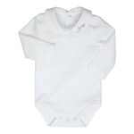 GYMP GYMP Romper Aerobic Longsleeve White 480-5431-91