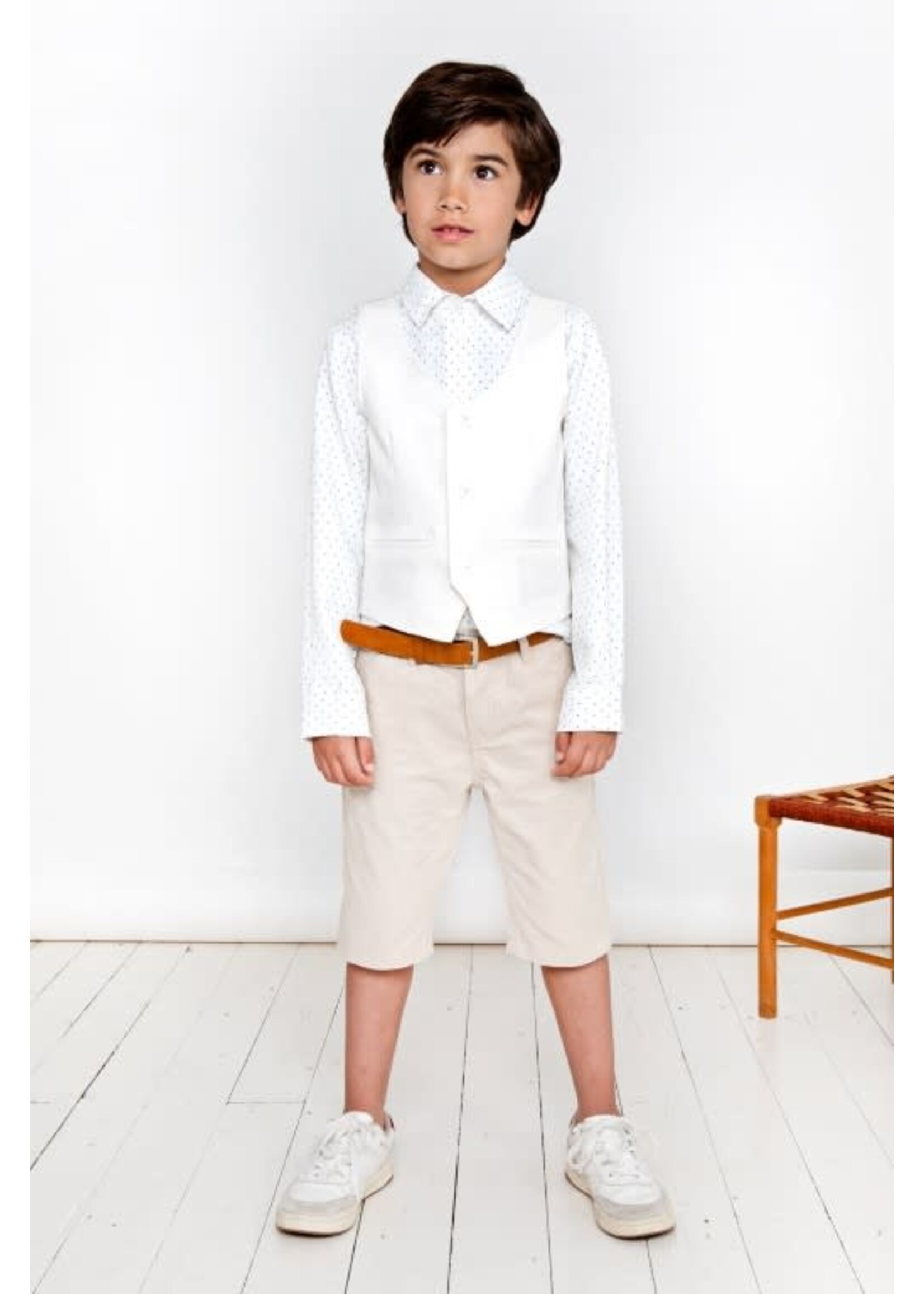 Le Chic Le Chic ART spring gilet L312-6155 Off White