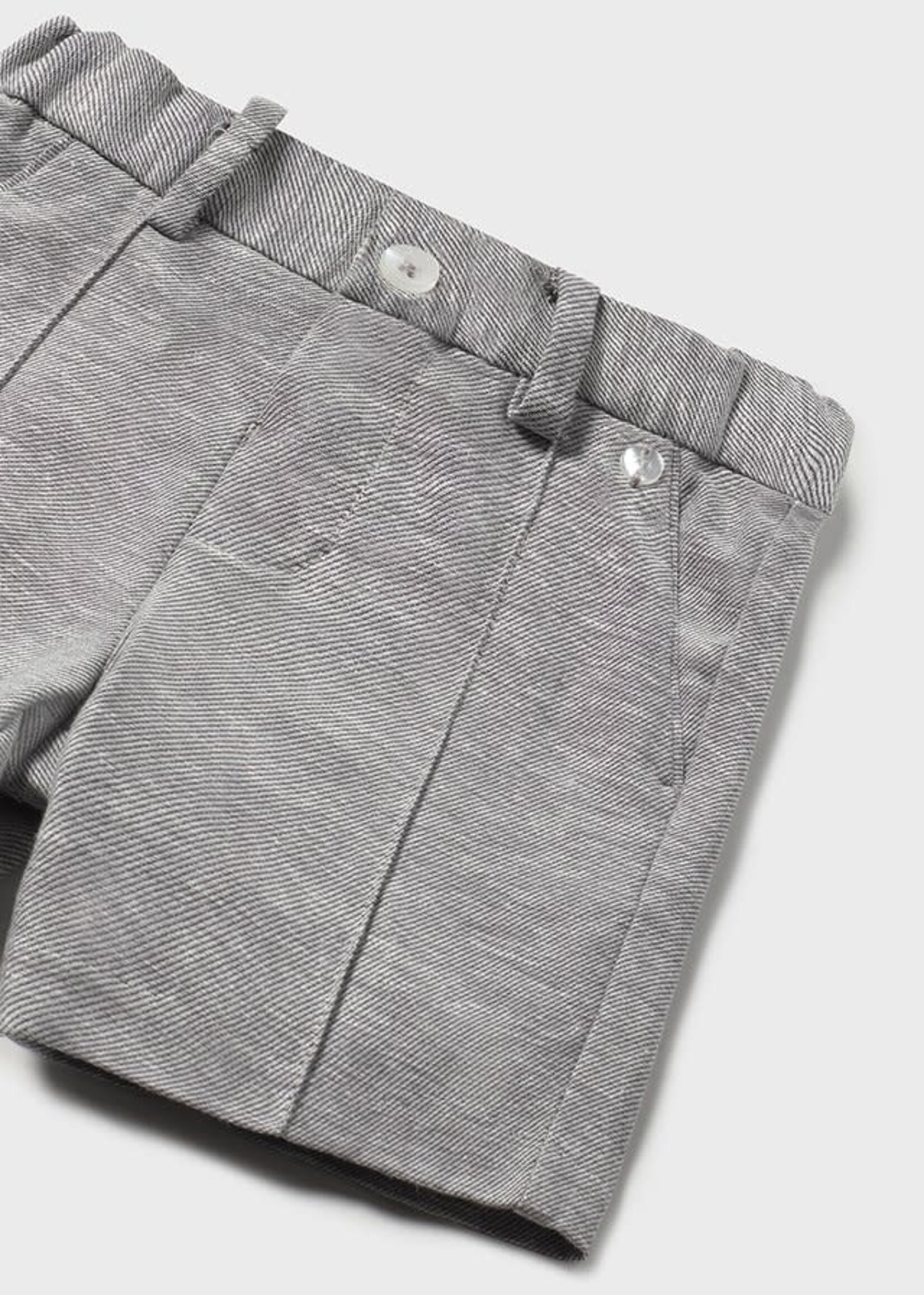 Mayoral Mayoral Dressy bermuda shorts Charcoal - 25 01240