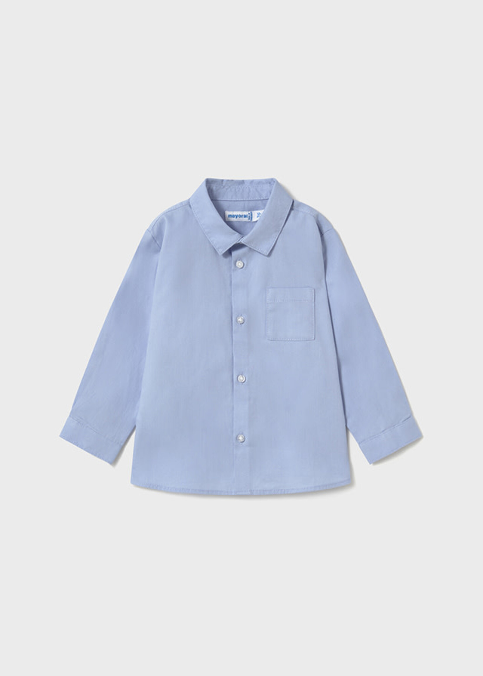 Mayoral Mayoral Basic l/s shirt Sky blue - 25 00124