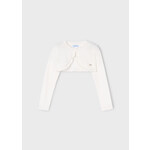 Mayoral Mayoral Basic knit bolero Natural - 25 00320