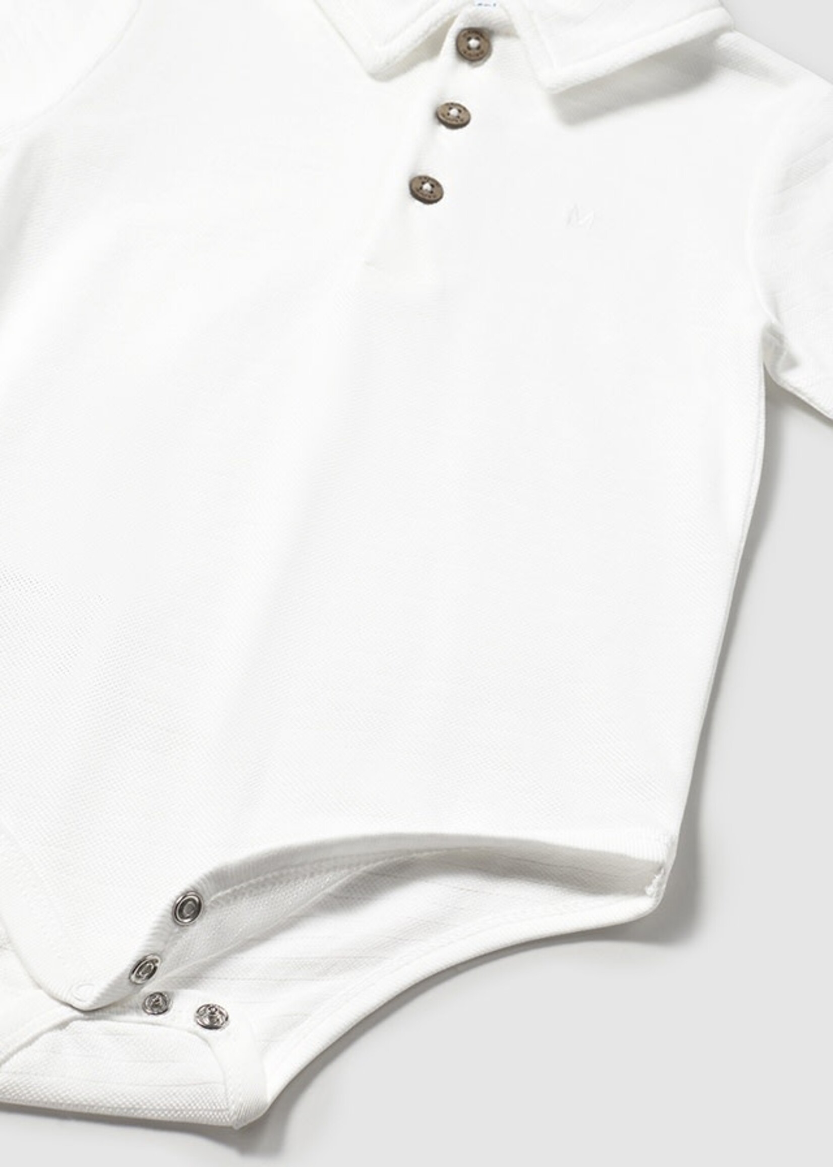 Mayoral Mayoral S/s body polo White - 25 01744