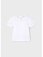 Mayoral Mayoral S/s shirt White - 25 03055