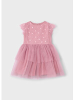 Mayoral Mayoral Tulle sequin dress Rose - 25 03914