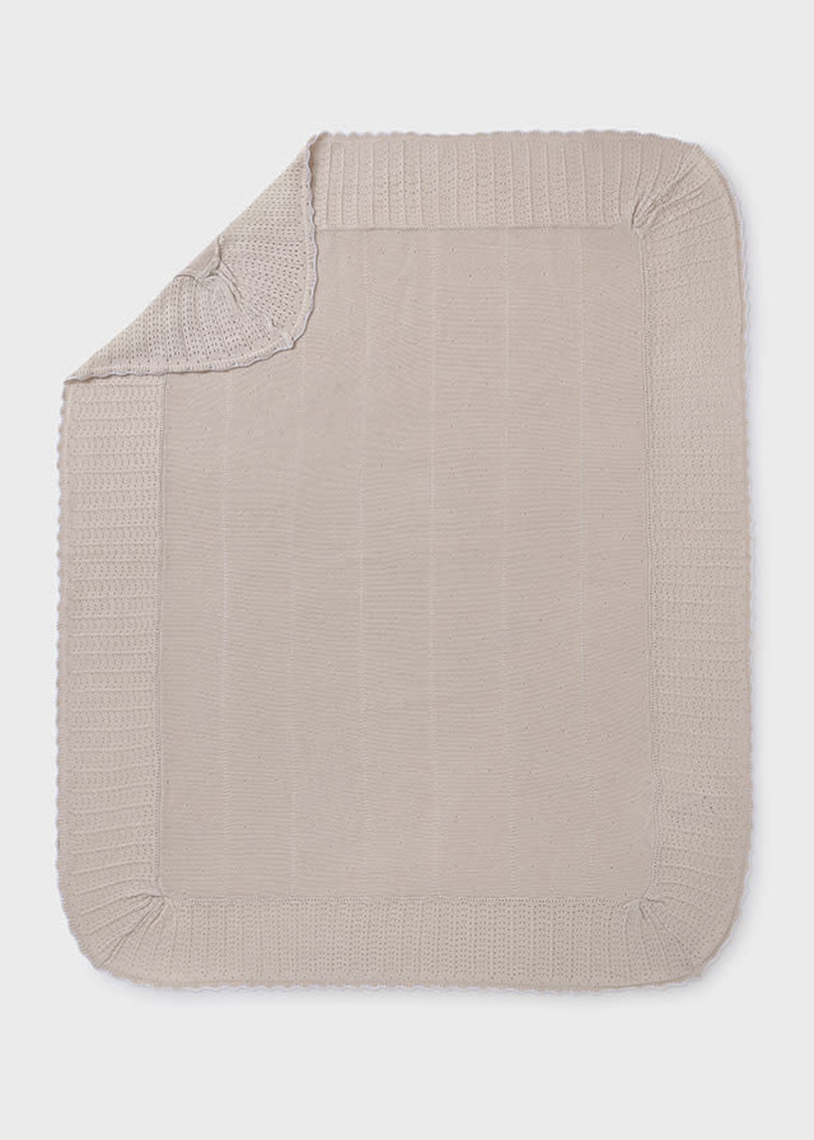 Mayoral Mayoral nit baby blanket Stone - 25 09853