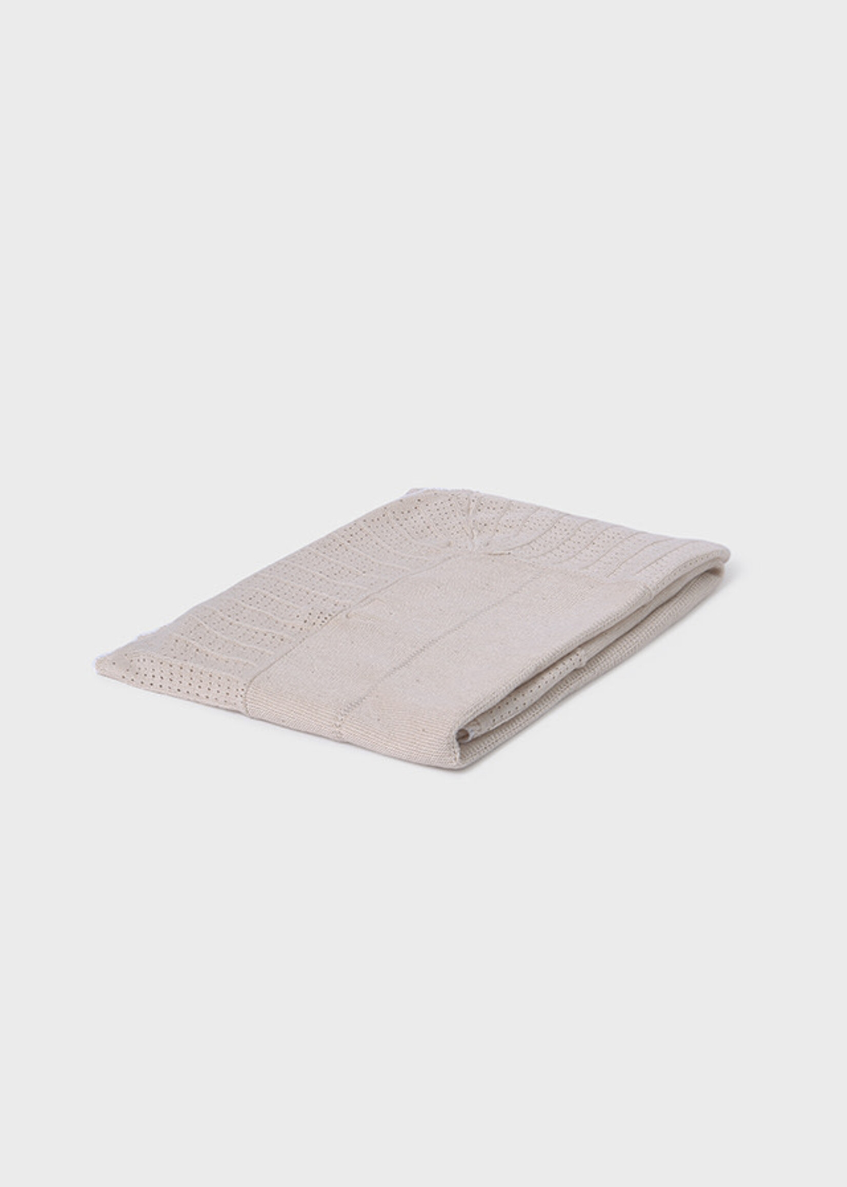 Mayoral Mayoral nit baby blanket Stone - 25 09853