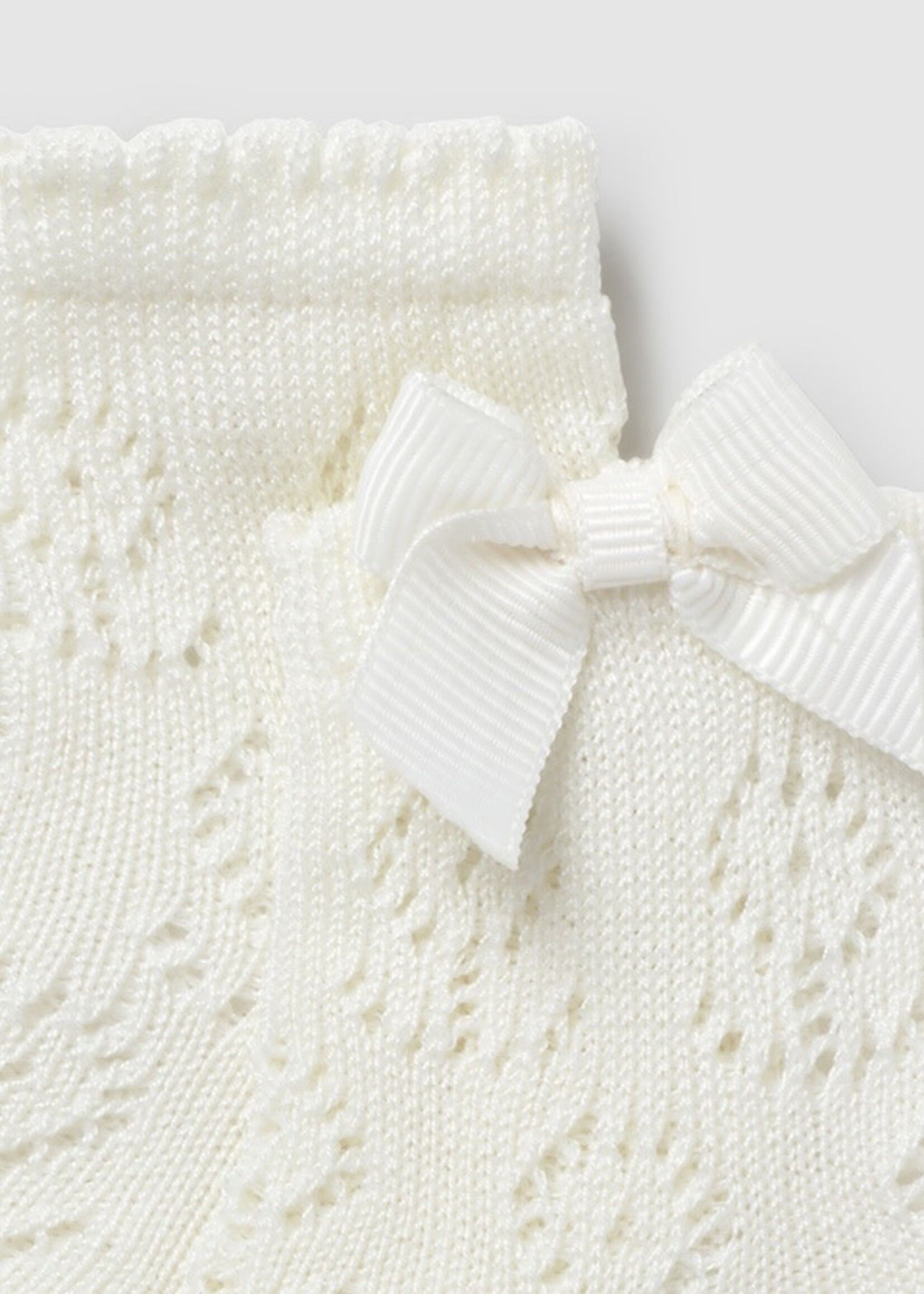 Mayoral Mayoral Knit detail socks Natural - 25 09865