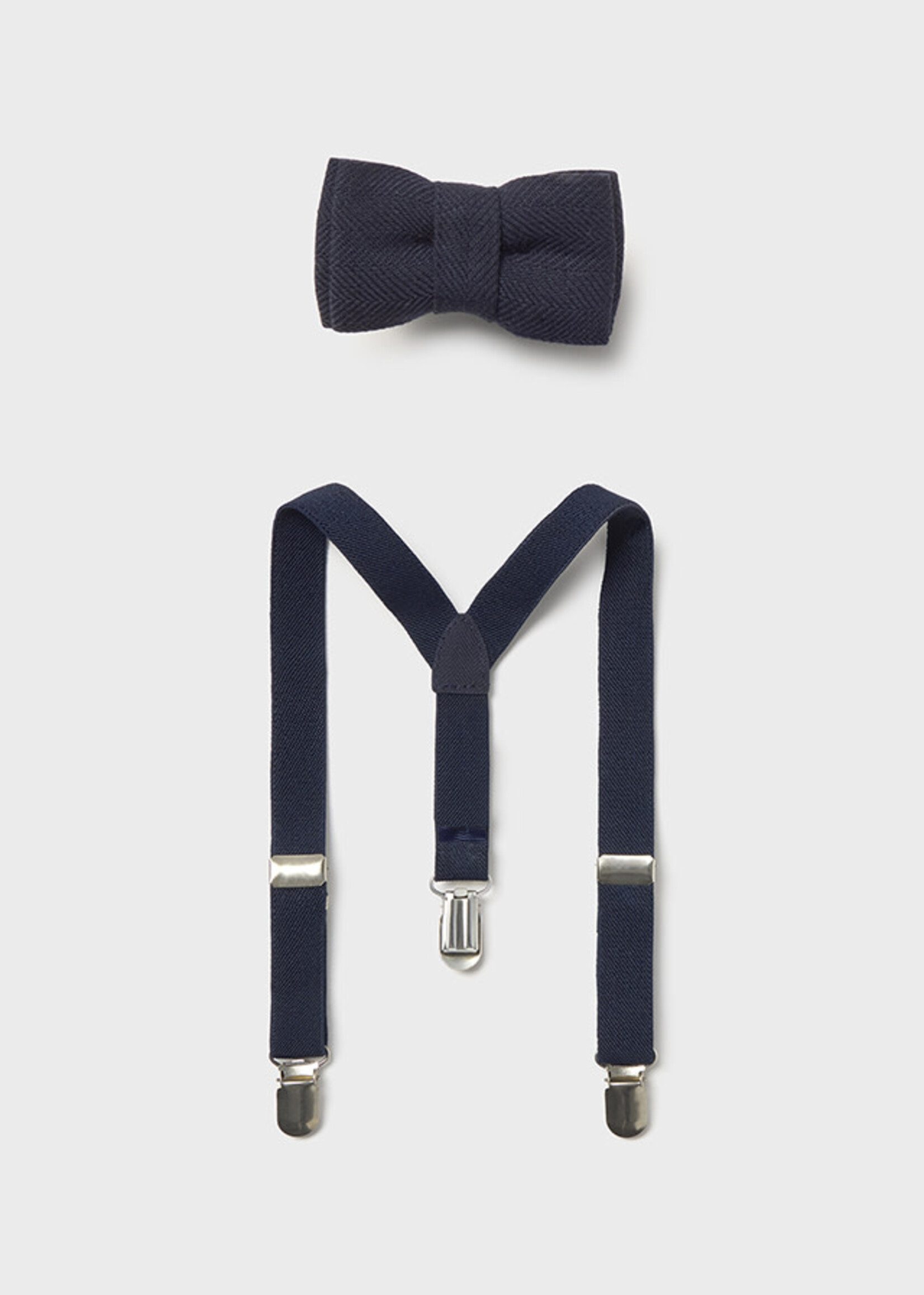 Mayoral Mayoral Bowtie & suspender set Navy - 25 10891