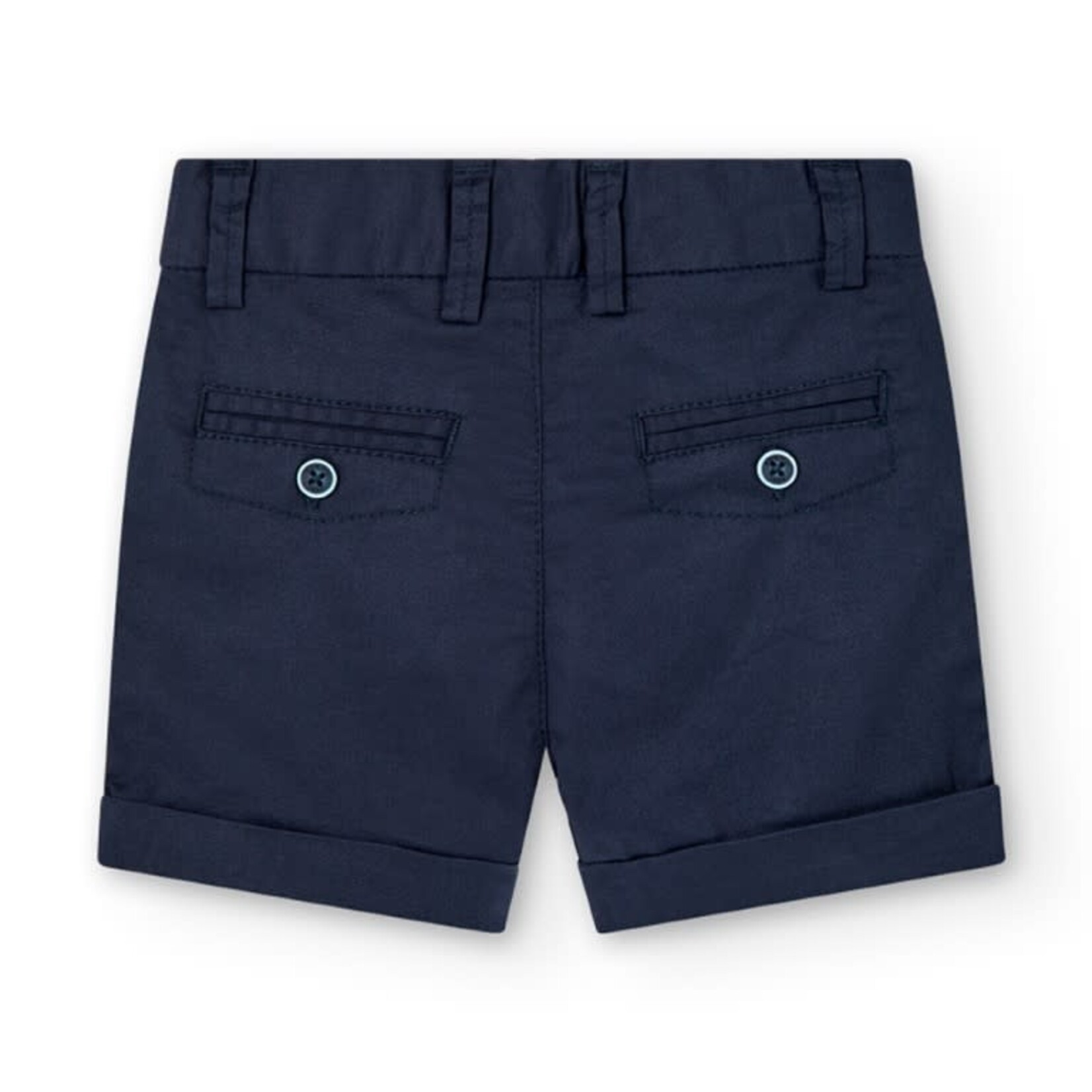 Boboli Boboli Stretch twill bermuda shorts for boy navy 716071