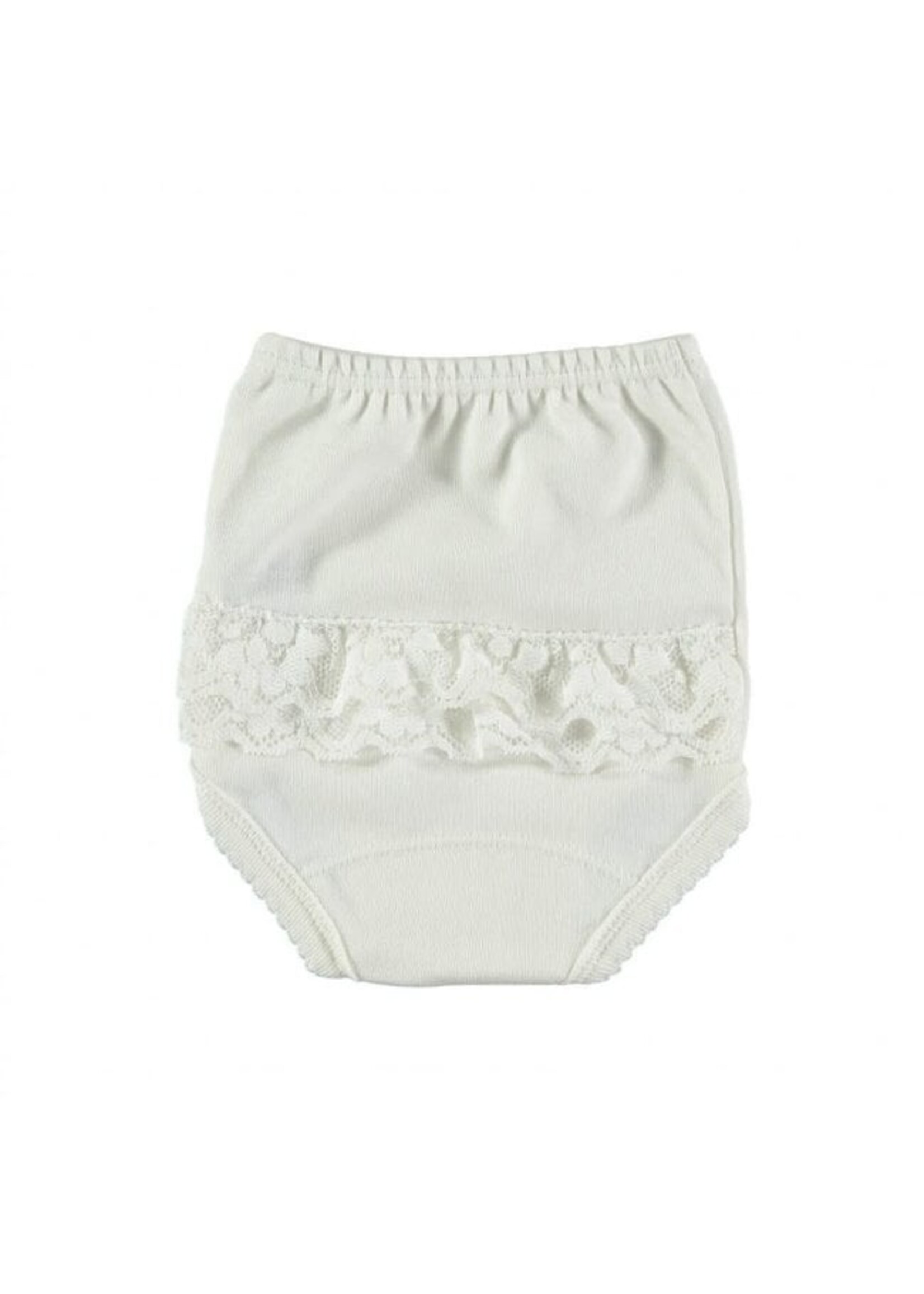 Babidu Babidu Broekje off white met kant