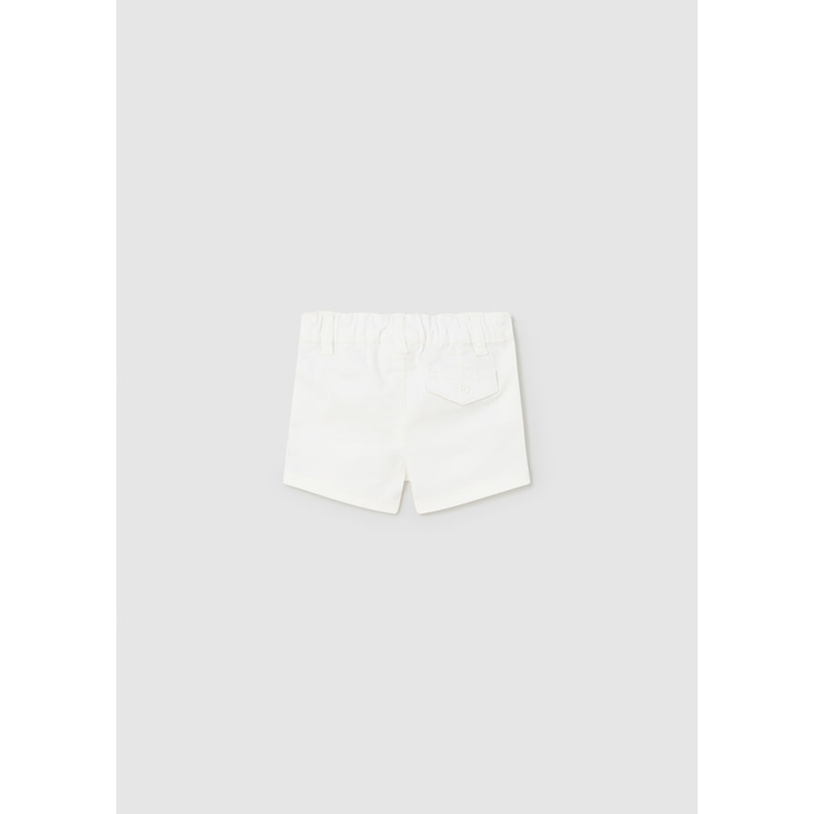 Mayoral Mayoral Twill basic shorts White - 24 00201