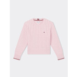 Tommy Hilfiger Tommy Hilfiger GLOBAL STRIPE CABLE, TJQ KG0KG07867TJQ Whimsy Pink