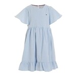 Tommy Hilfiger Tommy Hilfiger GINGHAM DRESS, 0MZ KG0KG079370MZ Breezy Blue Check