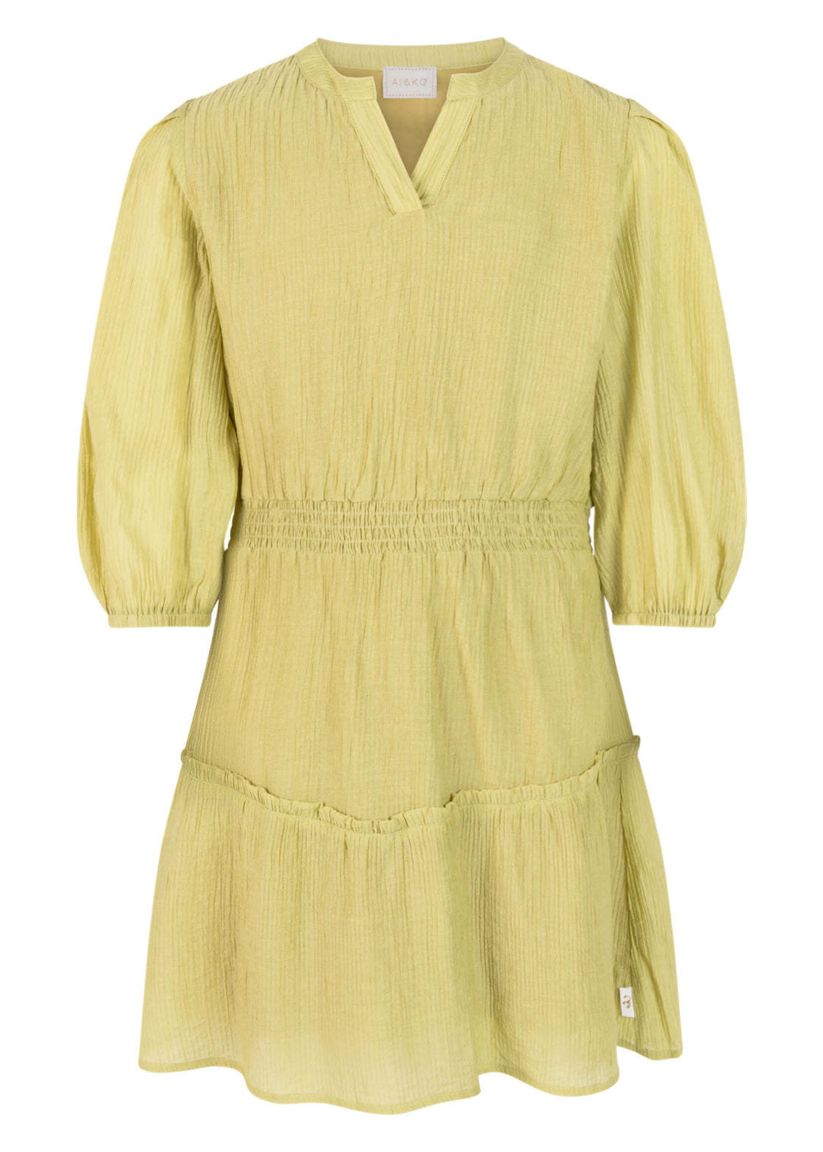 AI&KO AI&KO ARIELLE CRINKLE VIS 529 G 170535 - GREEN OLIVE