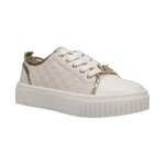 Michael Kors Michael Kors Schoen SUMMER ALINE II	VANILLA EMBOSS SYN / PALE GOLD - MK101081
