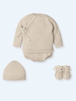 Mac Ilusion Mac Ilusion Traje 4 Piezas sueter, culotte, patucos y bonet BASICS Safari B