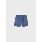Mayoral Mayoral linen relax shorts Indigo - 24 01227