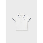 Mayoral Mayoral Basic s/s polo White - 24 00190
