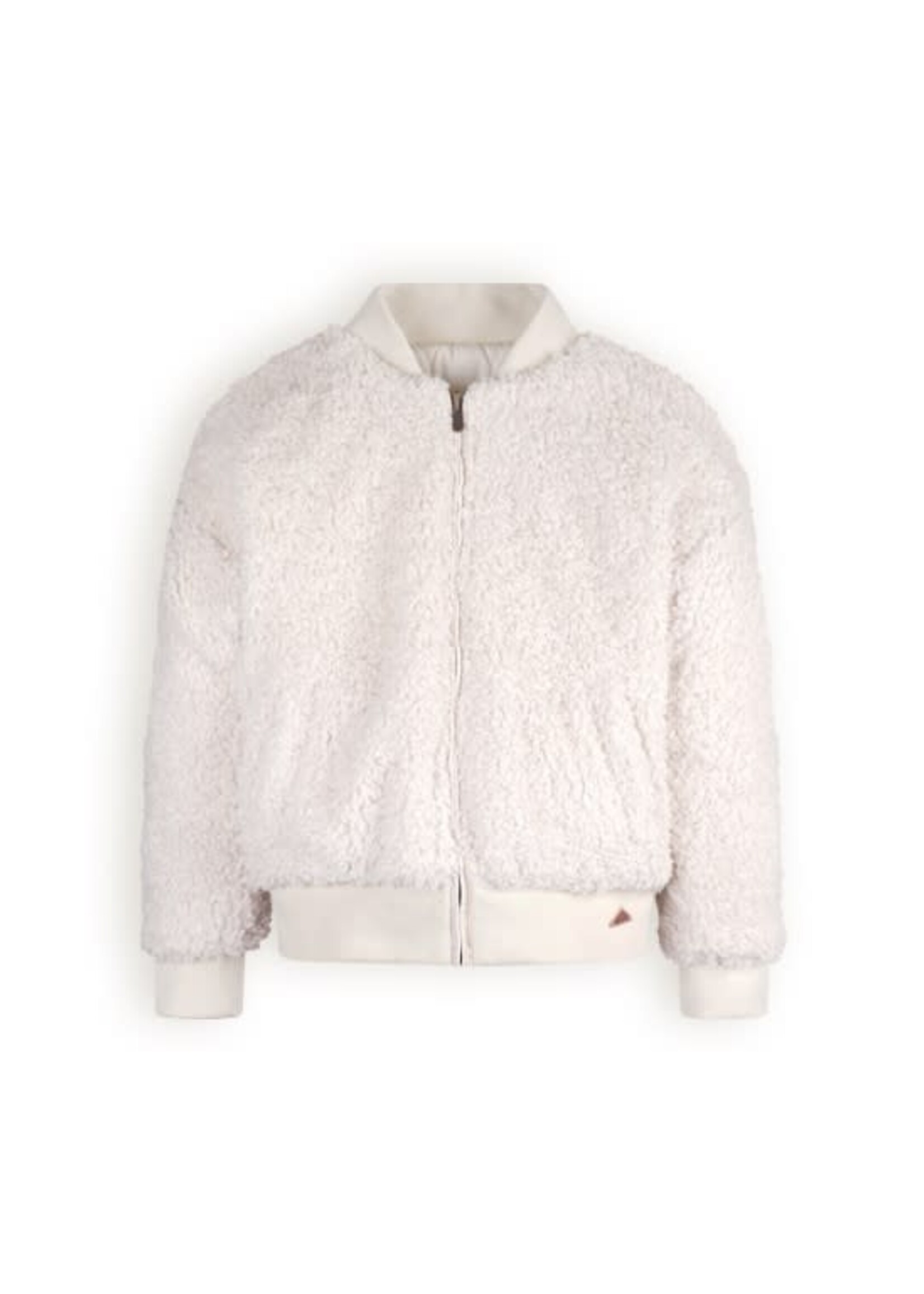 Nobell Nobell Bombi Reversible Jacket with Hidden hood Q407-3202 Pearled Ivory