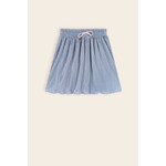 NoNo NoNo Norah Solid Plisee Skirt N502-5702 Vintage Denim