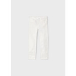 Mayoral Mayoral Basic slim fit serge pants White - 24 00509
