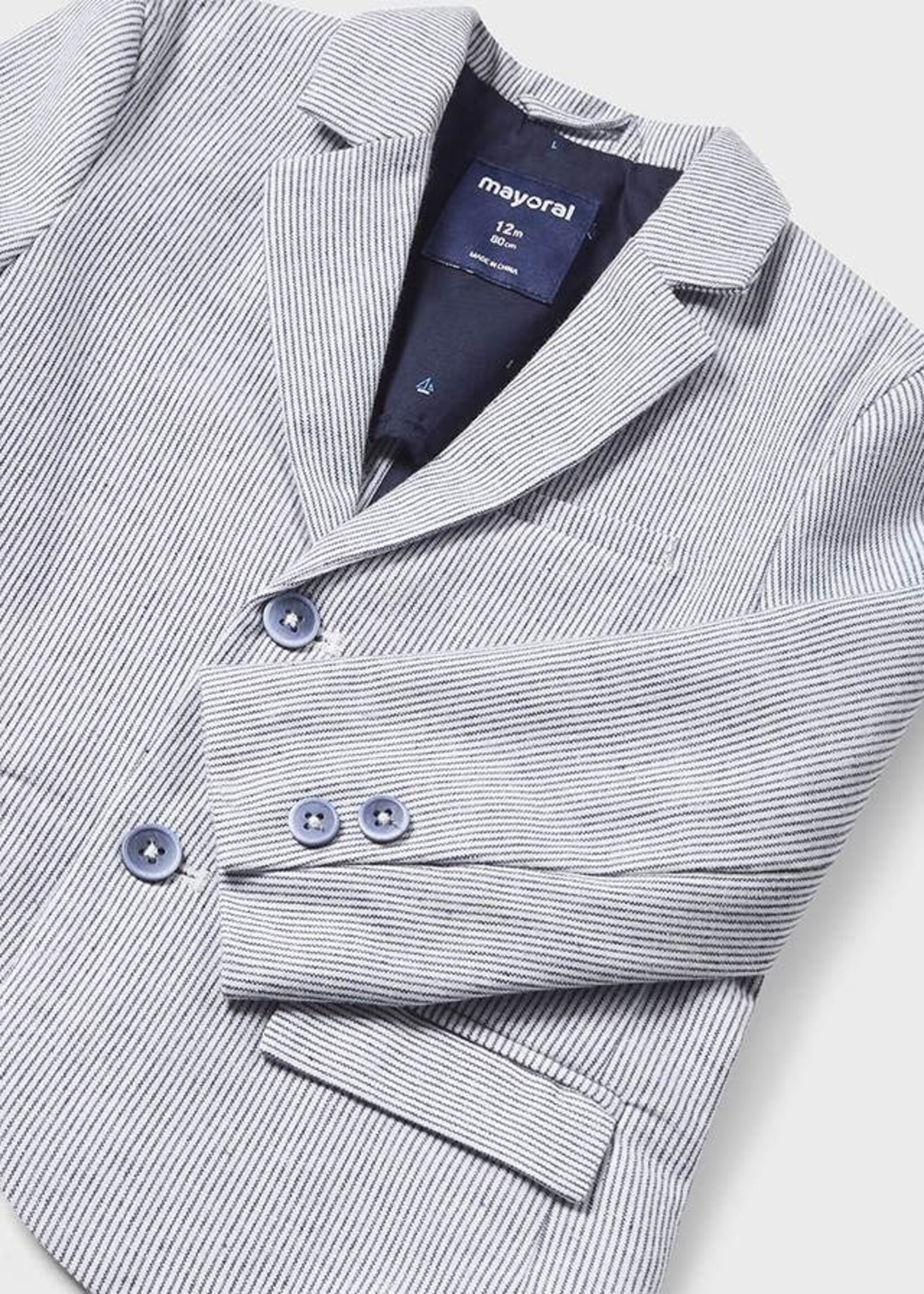 Mayoral Mayoral Linen jacket Navy - 24 01444