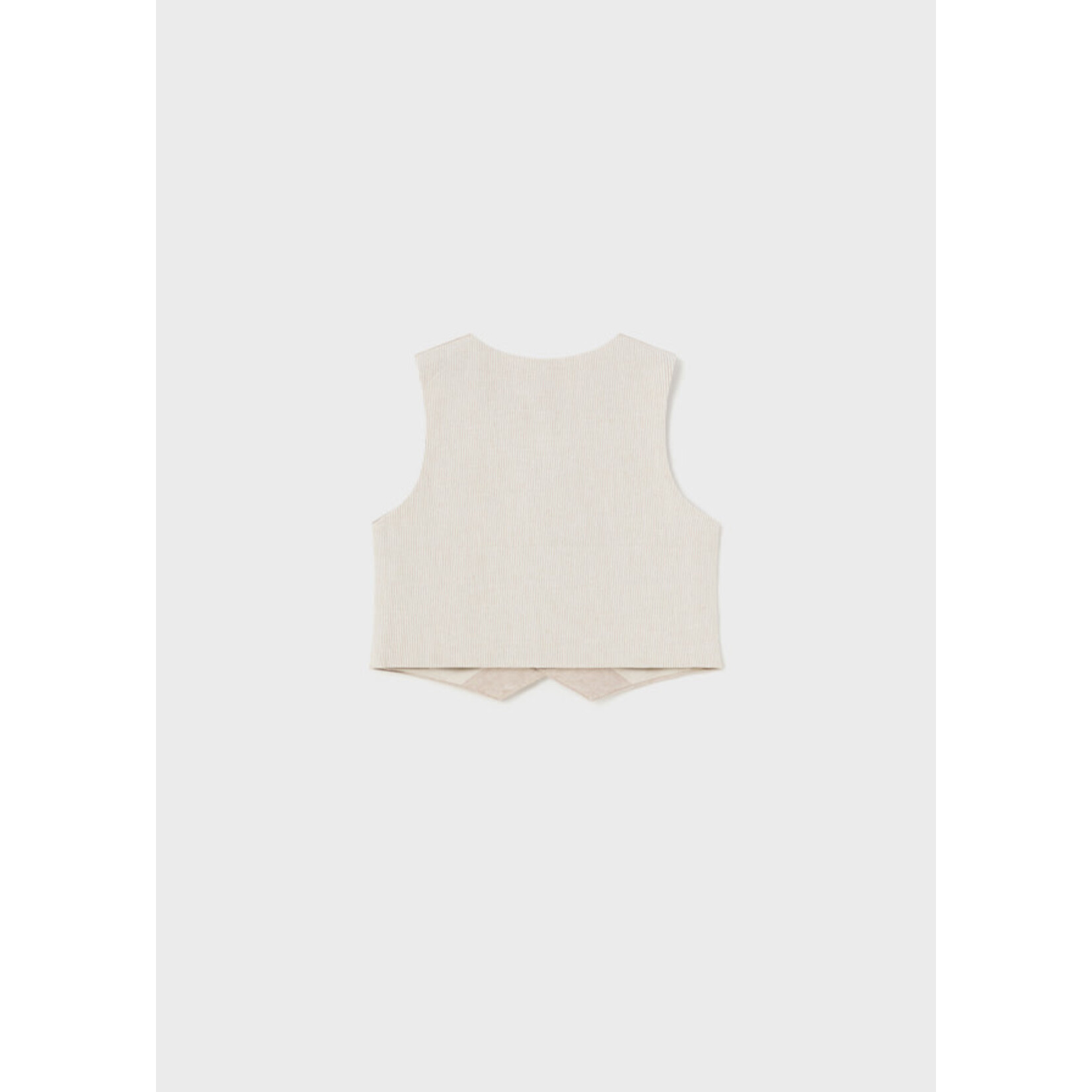 Mayoral Mayoral Dressy linen vest Coconut - 24 01387
