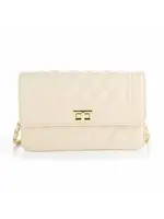 Tas Beige met goud slotje