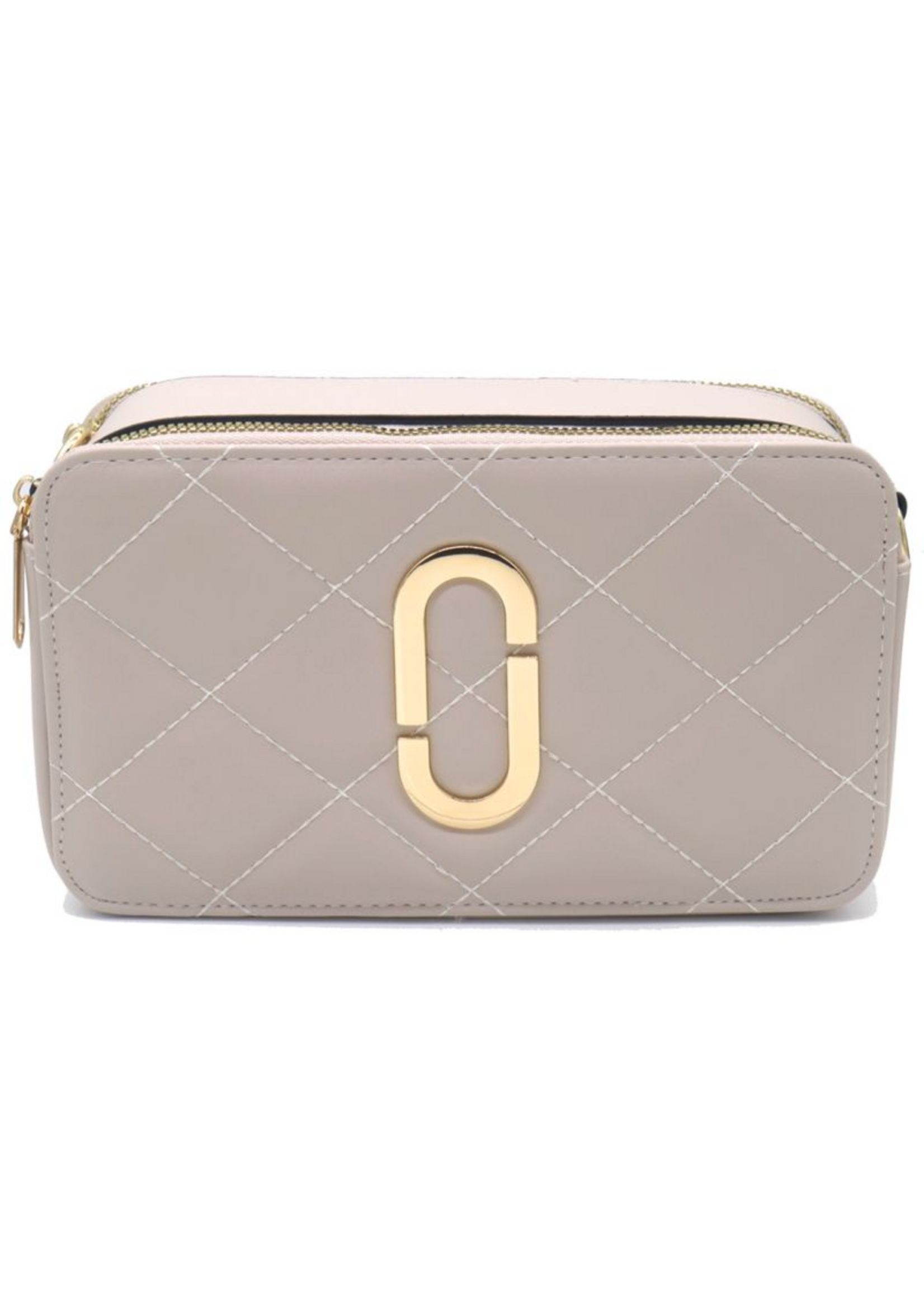 Tas beige met goud  detail