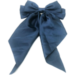 Haarknip groot donkerblauw