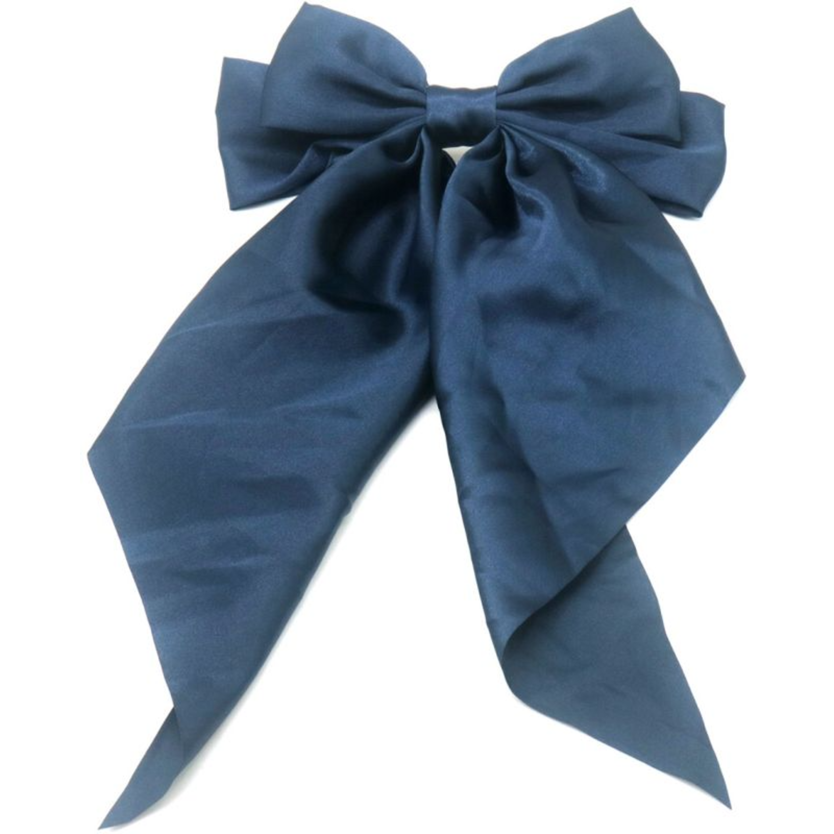Haarknip groot donkerblauw