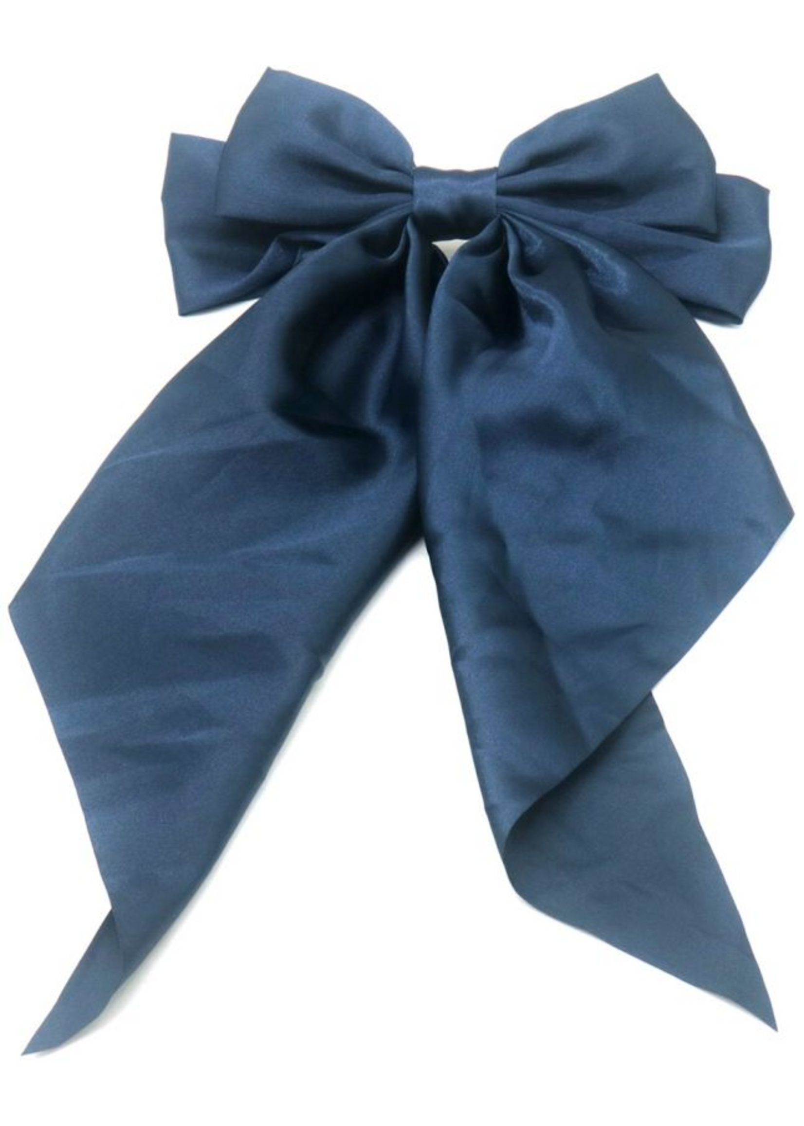 Haarknip groot donkerblauw