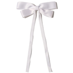 Haar knip wit met linten