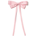 Haar knip roze met linten