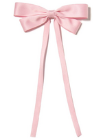 Haar knip roze met linten