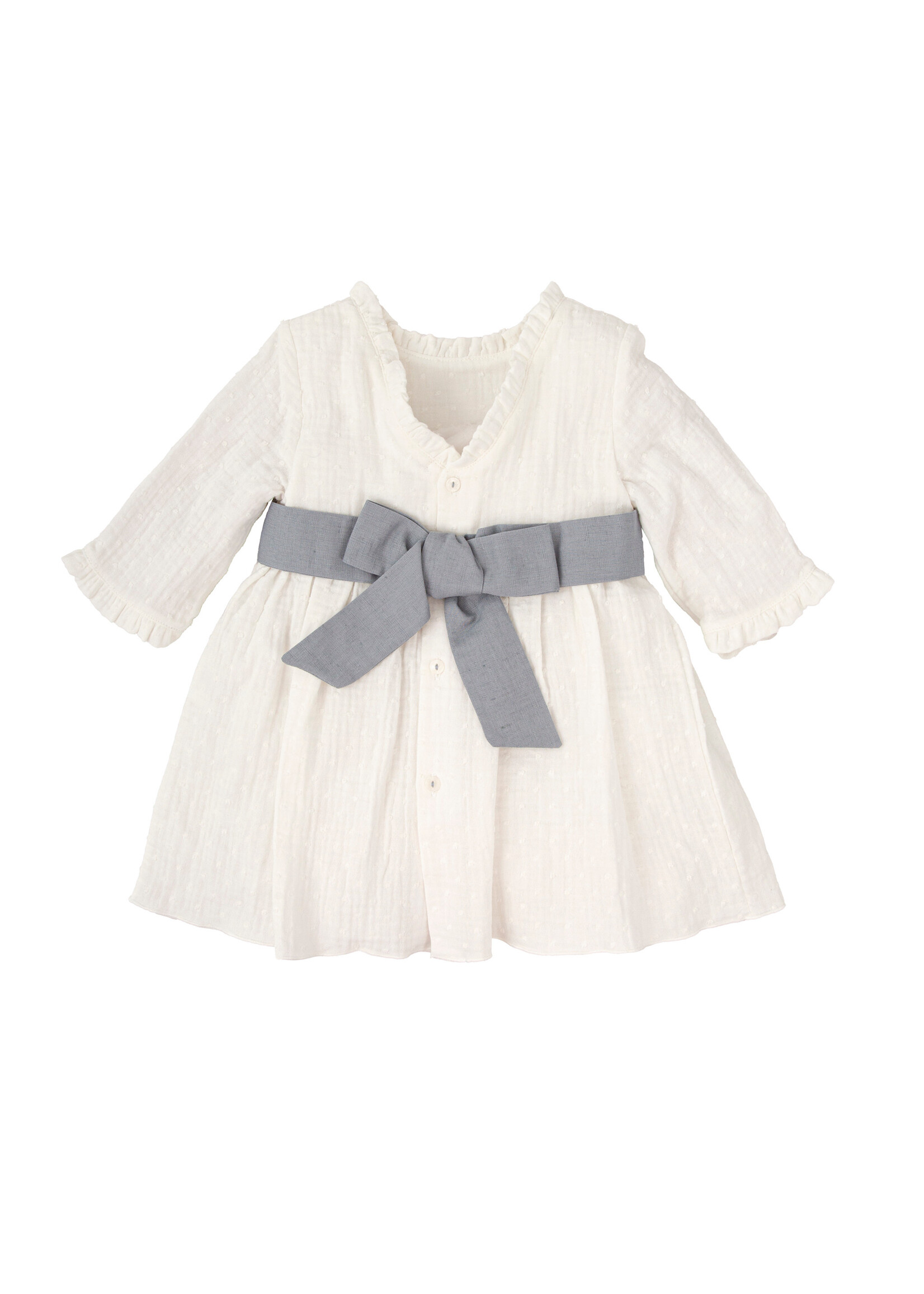 Babidu Babidu WOVEN DRESS 100%COTTON FOR GIRLS UNIQUE-90405