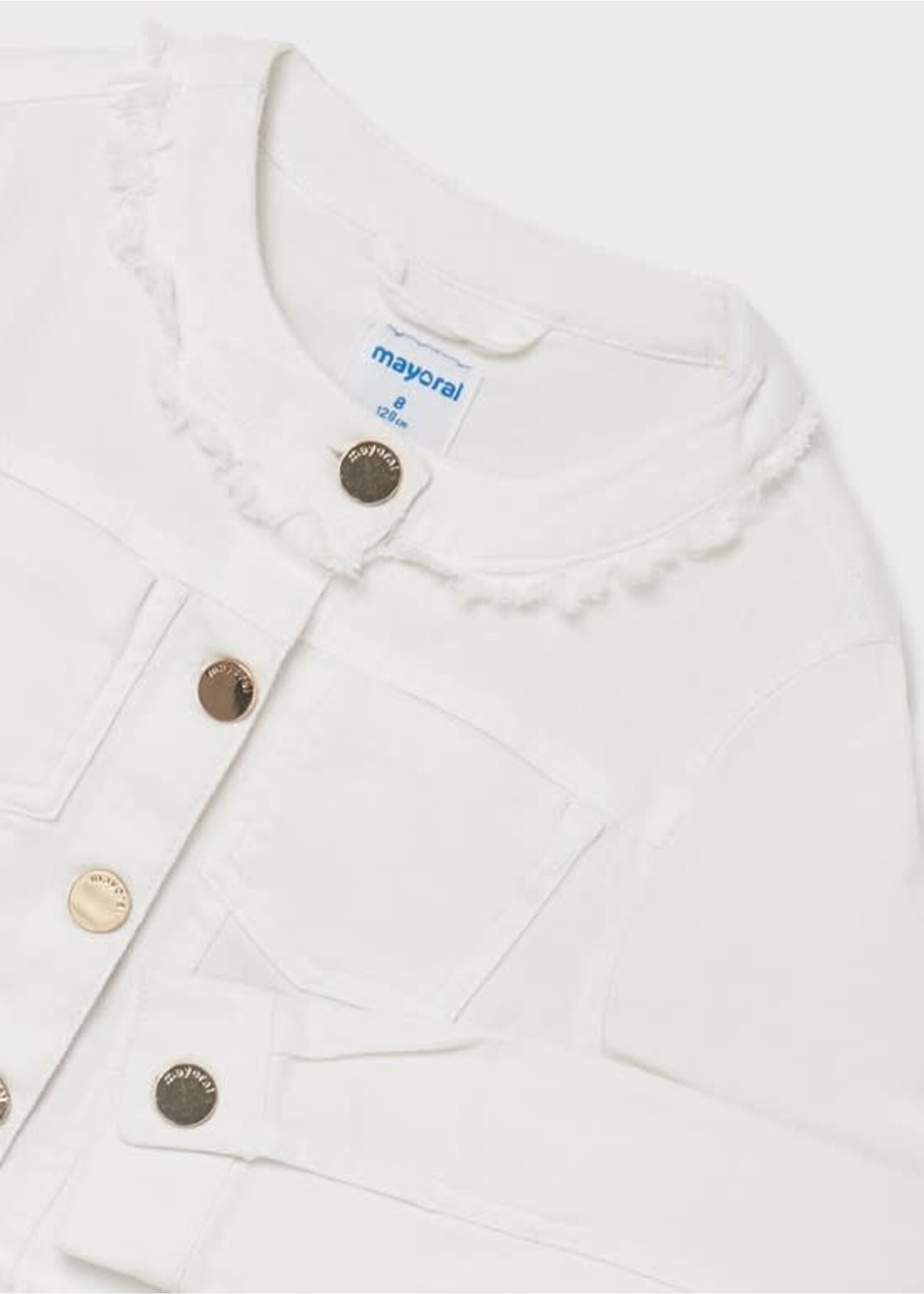 Mayoral Mayoral Twill jacket White - 23 06433