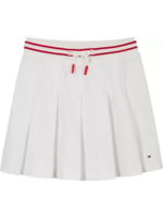 Tommy Hilfiger Tommy Hilfiger PLEATED KNIT SKIRT, YBR KG0KG08428YBR White