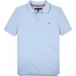 Tommy Hilfiger Tommy Hilfiger FLAG POLO SS, C1O KB0KB09103C1O Breezy Blue