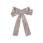 Siena Siena strik fluweel taupe extra groot