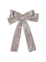 Siena Siena strik fluweel taupe extra groot