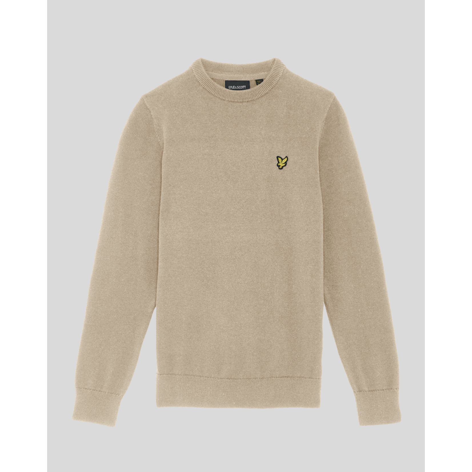Lyle&Scott Lyle&Scott Plain trui beige