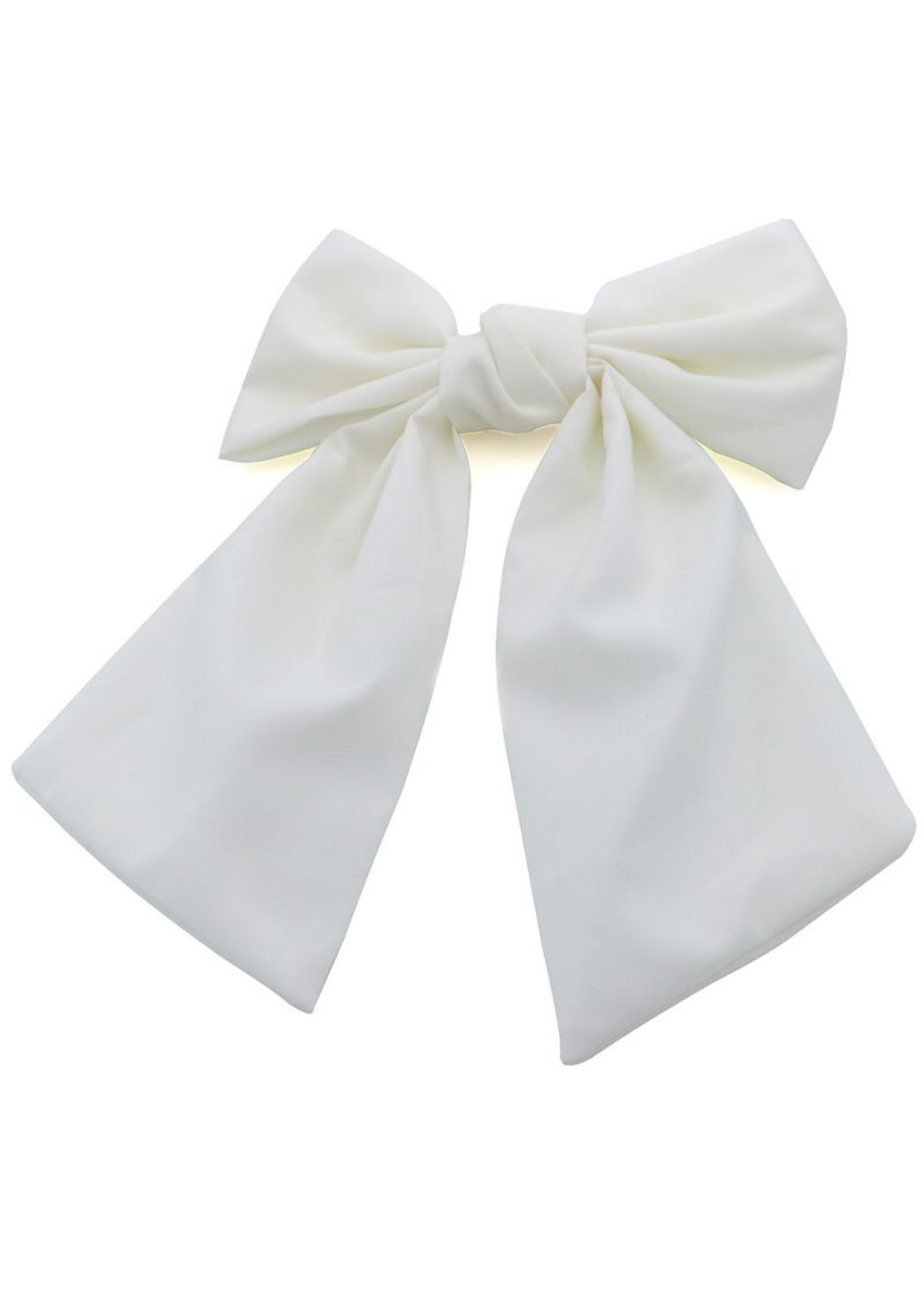 Haarknip groot off white