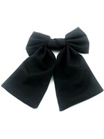 Haarknip groot zwart