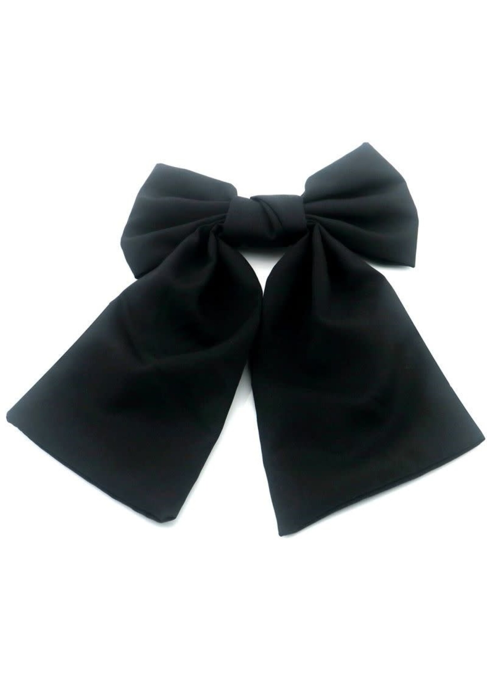 Haarknip groot zwart