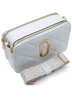 Tas off white  met goud  detail