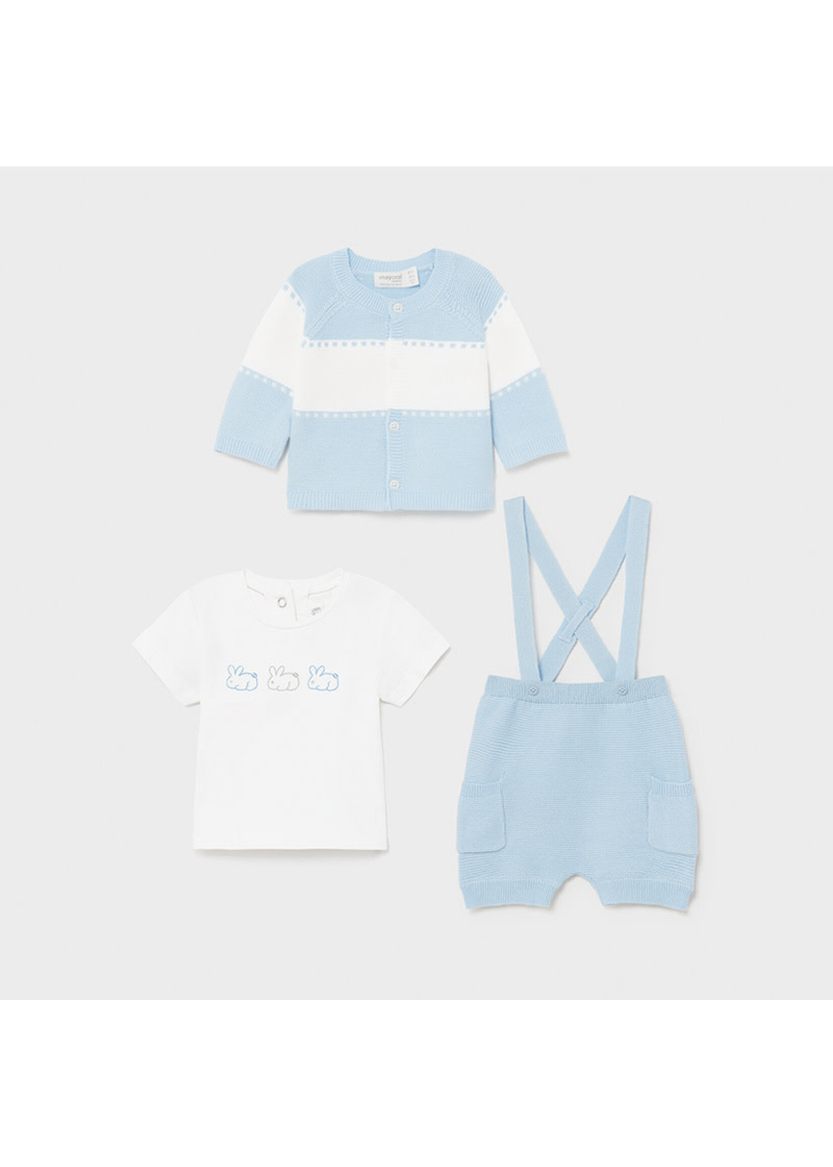 Mayoral Mayoral pant and jacket set Sky - 21 01202